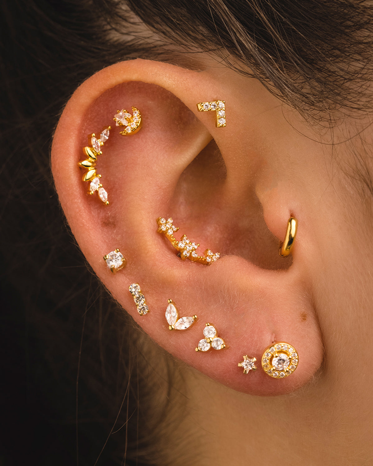 PENDIENTES GOLD