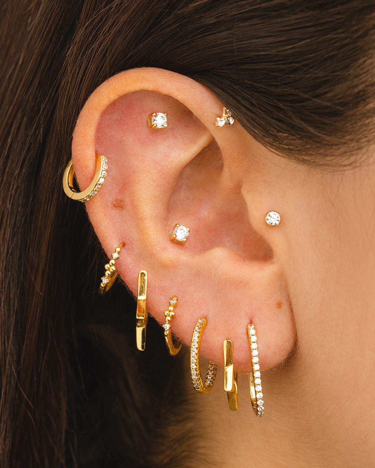 PENDIENTES CREW SILVER