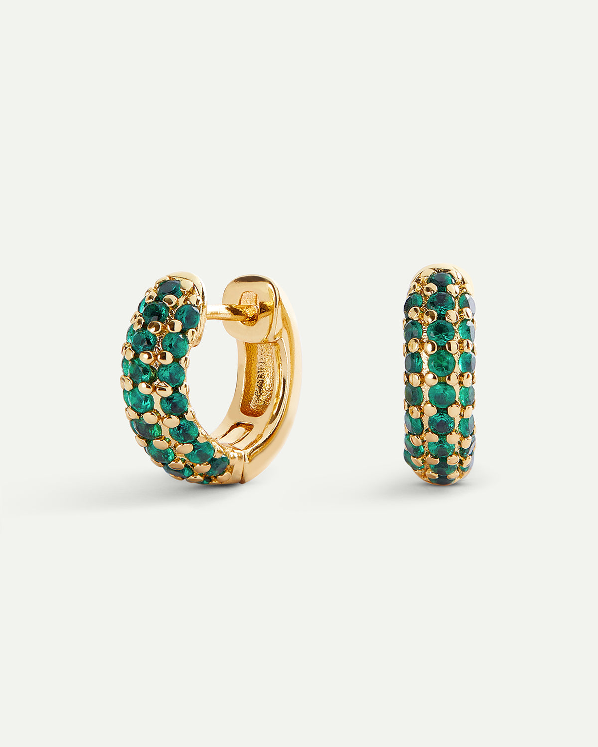PENDIENTES NOVA GREEN GOLD