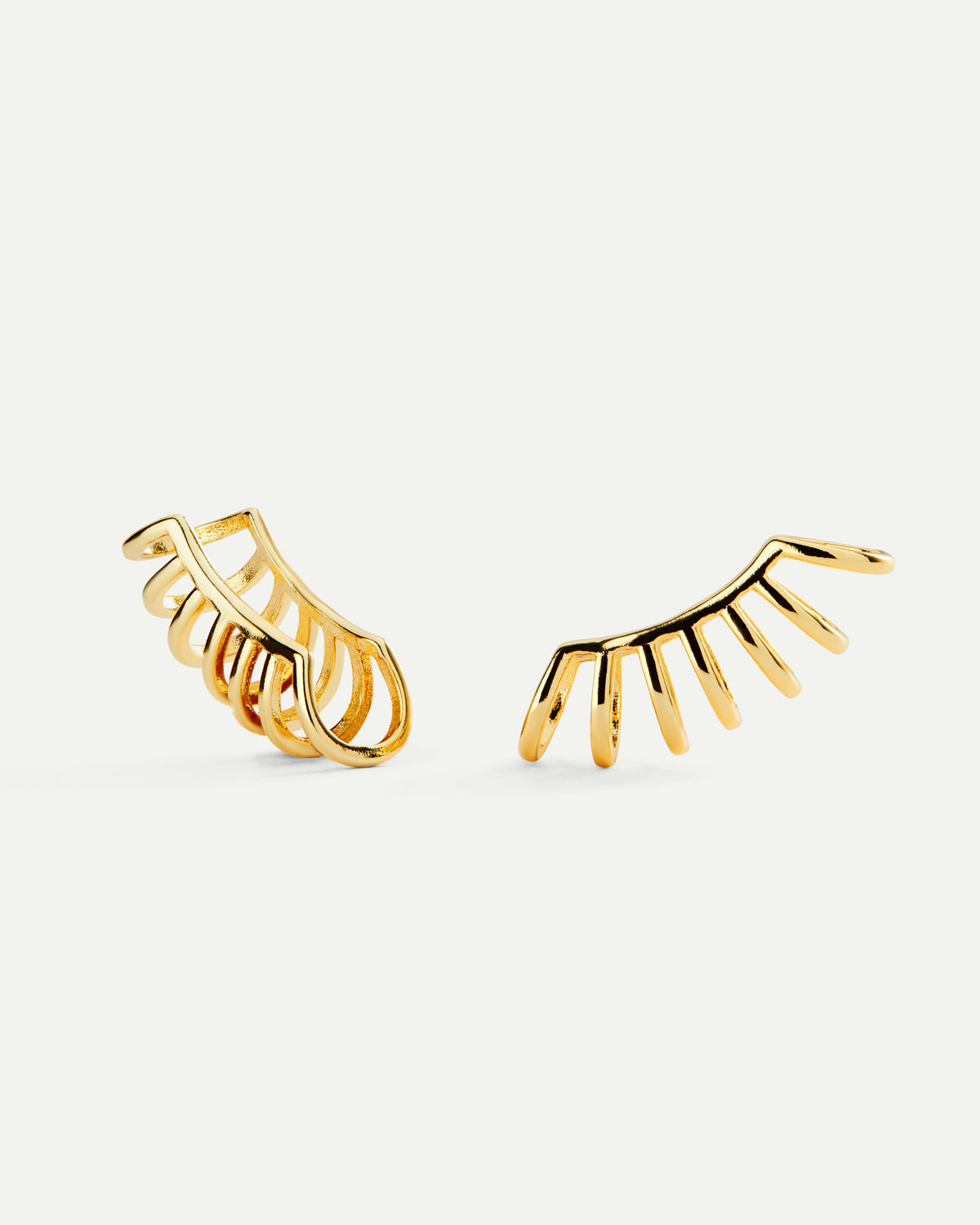 PENDIENTES SPIRAL GOLD