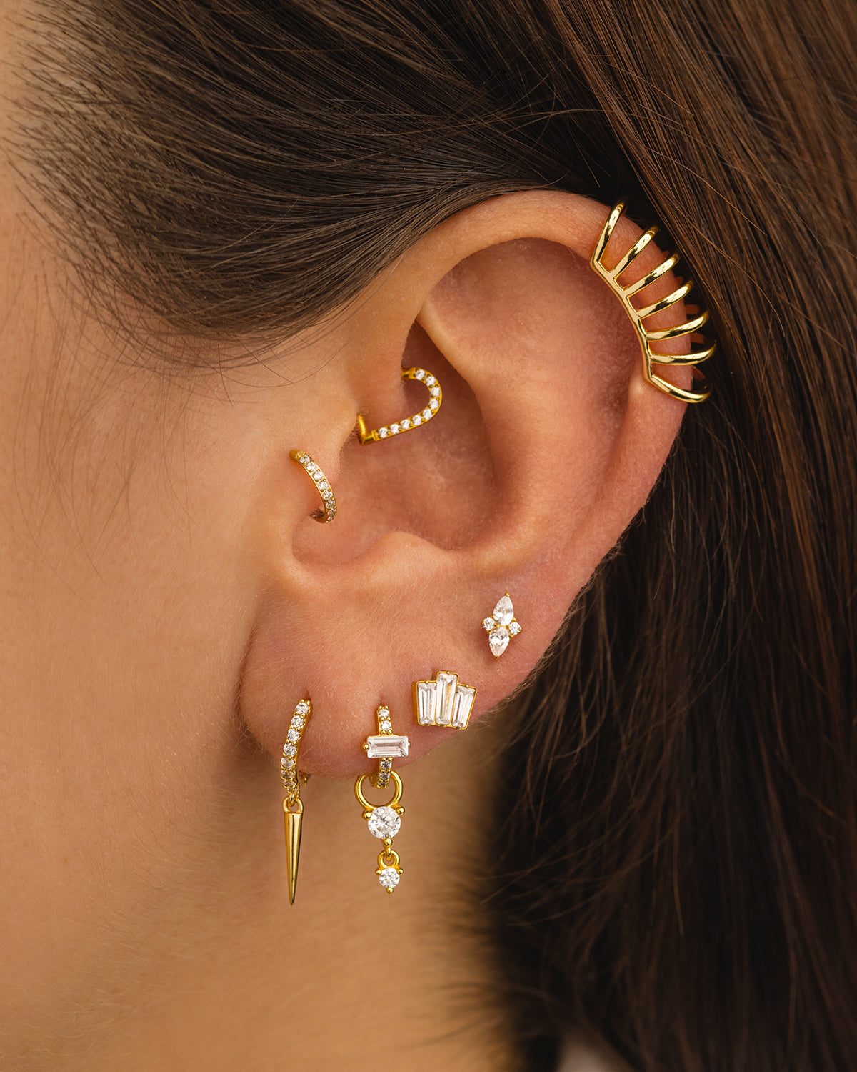 PENDIENTES SPIRAL SILVER