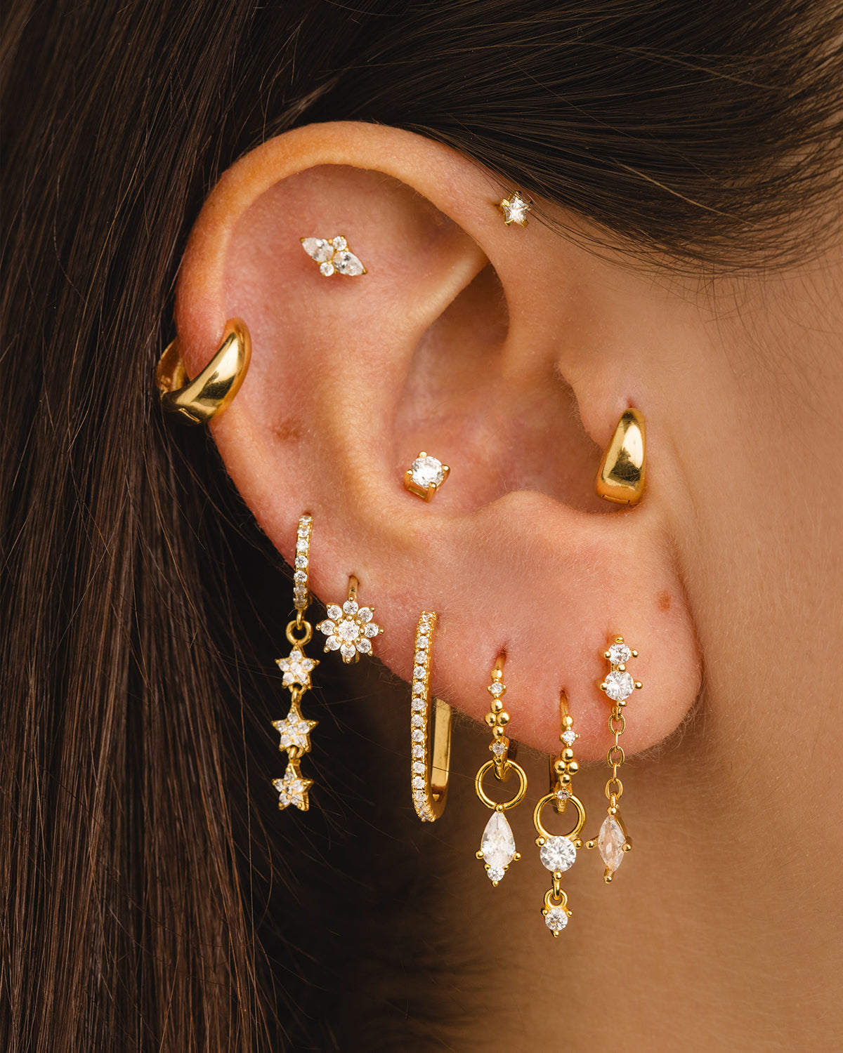 PENDIENTES URA S SILVER